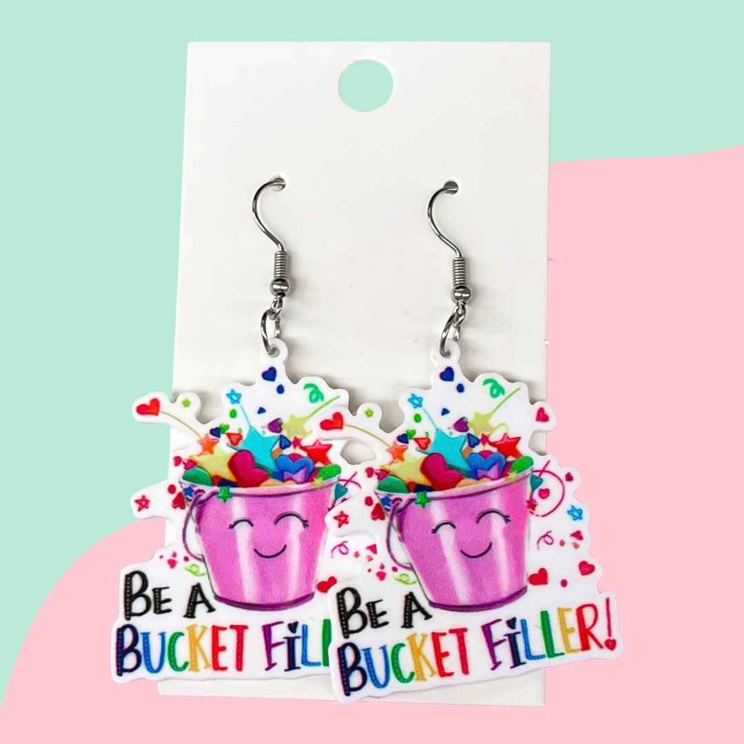 Bucket Filler Hook Earrings