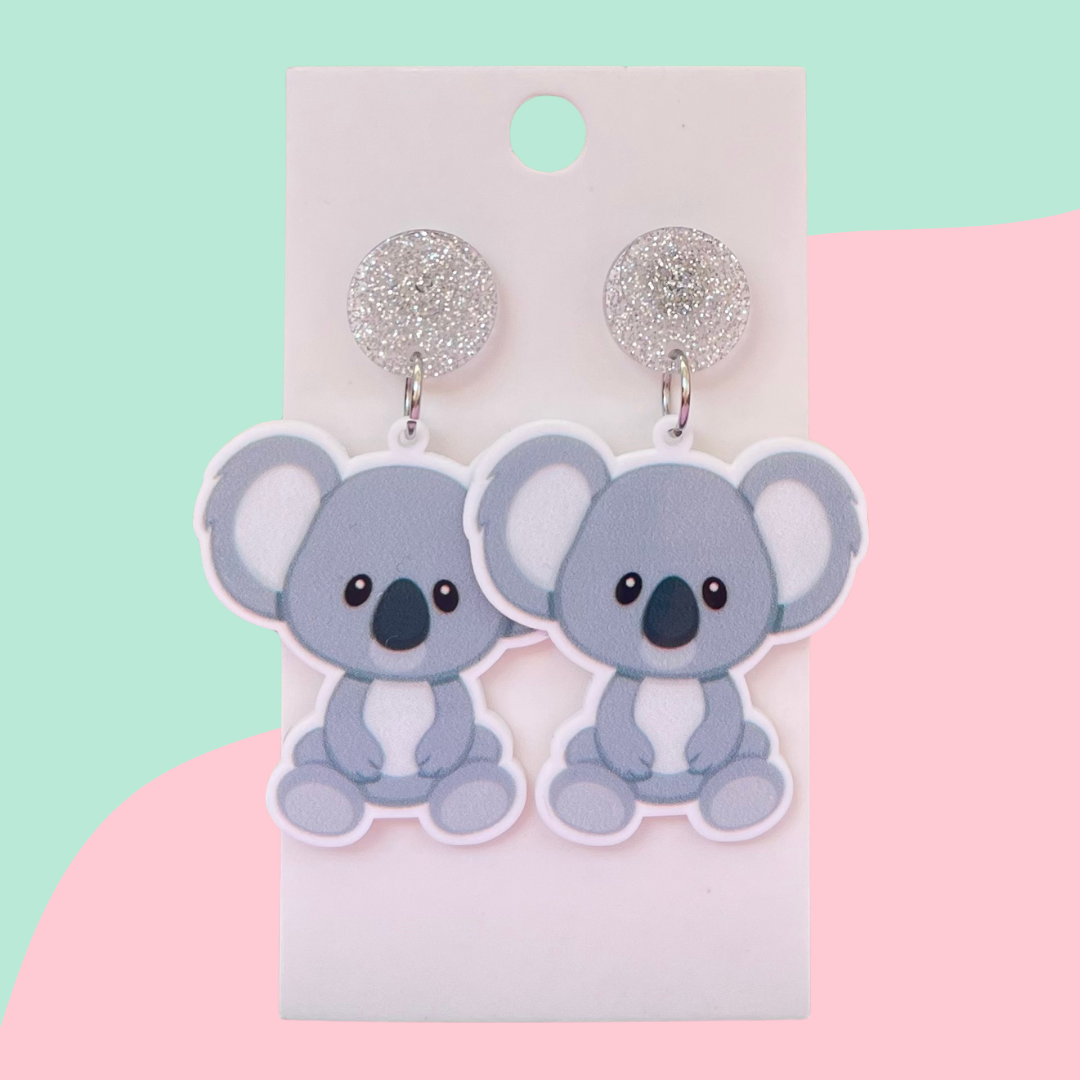 Koala Earrings