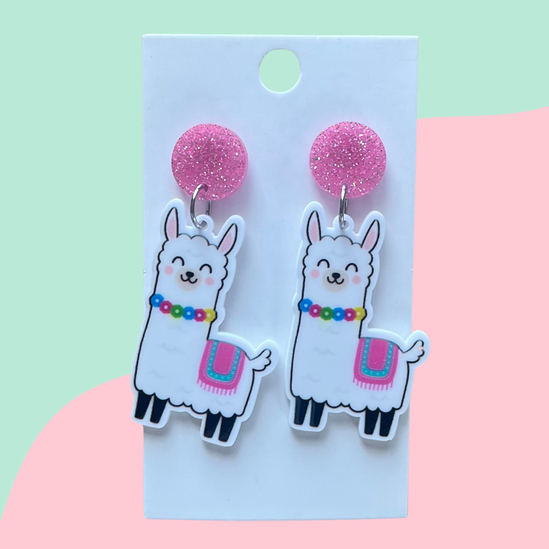 Llama Earrings