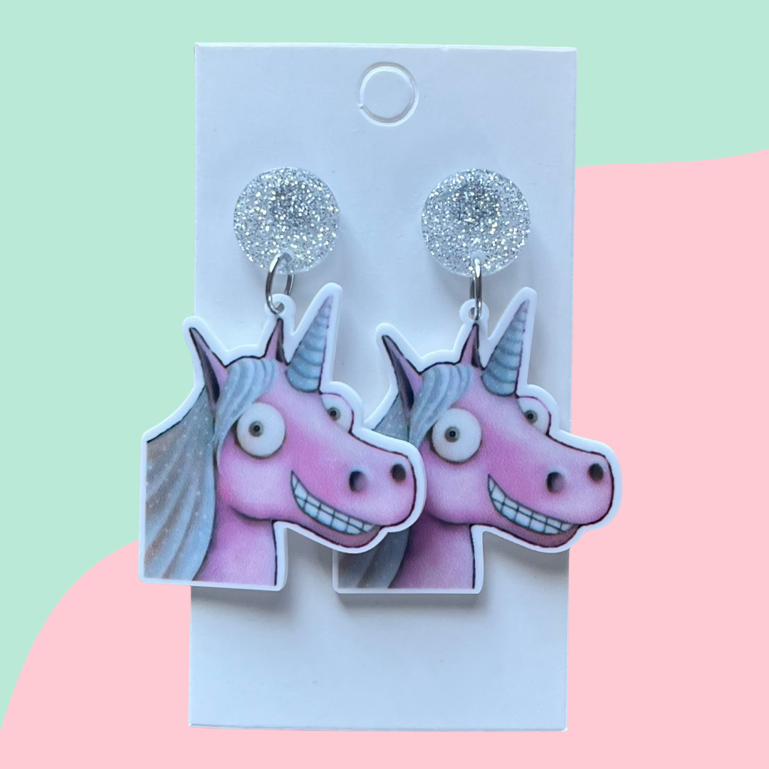 Thelma the Unicorn Earrings