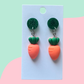 Carrot Charm Earrings