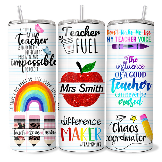 Teacher Quote Personalised