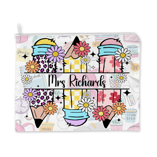 Daisy Pencils Pencil Case