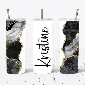 Personalised Black and Gold