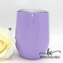 Load image into Gallery viewer, Plain Coffee/Wine Insulated Tumbler - Lilac