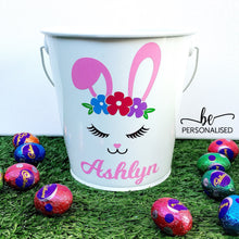 Load image into Gallery viewer, Easter Bucket - Girl Bunny