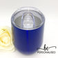 Plain Coffee/Wine Insulated Tumbler - Royal Blue