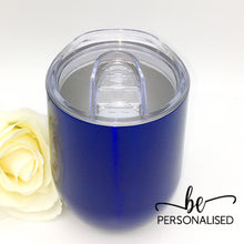 Load image into Gallery viewer, Plain Coffee/Wine Insulated Tumbler - Royal Blue