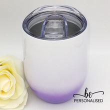 Load image into Gallery viewer, Ombré Coffee/Wine Insulated Tumbler - Purple