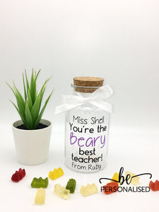 Teacher Gift - Lolly Bottle