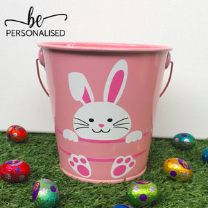 Easter Bunny Bucket - Pink