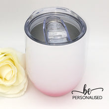 Load image into Gallery viewer, Ombré Coffee/Wine Insulated Tumbler - Pink