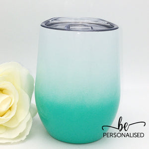 Ombré Coffee/Wine Insulated Tumbler - Mint