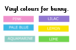 Easter Bunny Bucket - Multi Colour