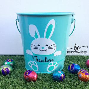 Easter Bunny Bucket - Mint