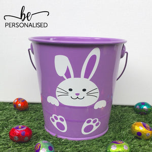 Easter Bunny Bucket - Purple