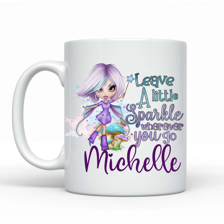 Leave a little sparkle - Ceramic Mug