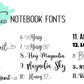 Mint PU Leather A5 Notebook with pen