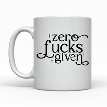 Load image into Gallery viewer, Zero Fucks Given - Ceramic Mug