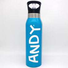 Load image into Gallery viewer, Sky Blue 500ml Double Wall Stainless Steel Bottle