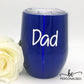 Plain Coffee/Wine Insulated Tumbler - Royal Blue