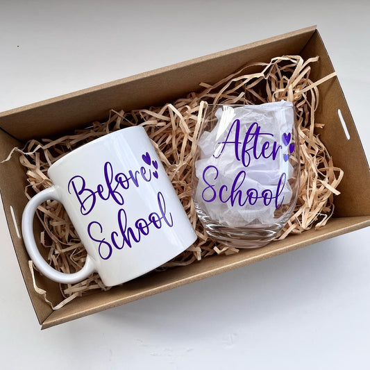Teacher Gift Set - Chose your colour vinyl