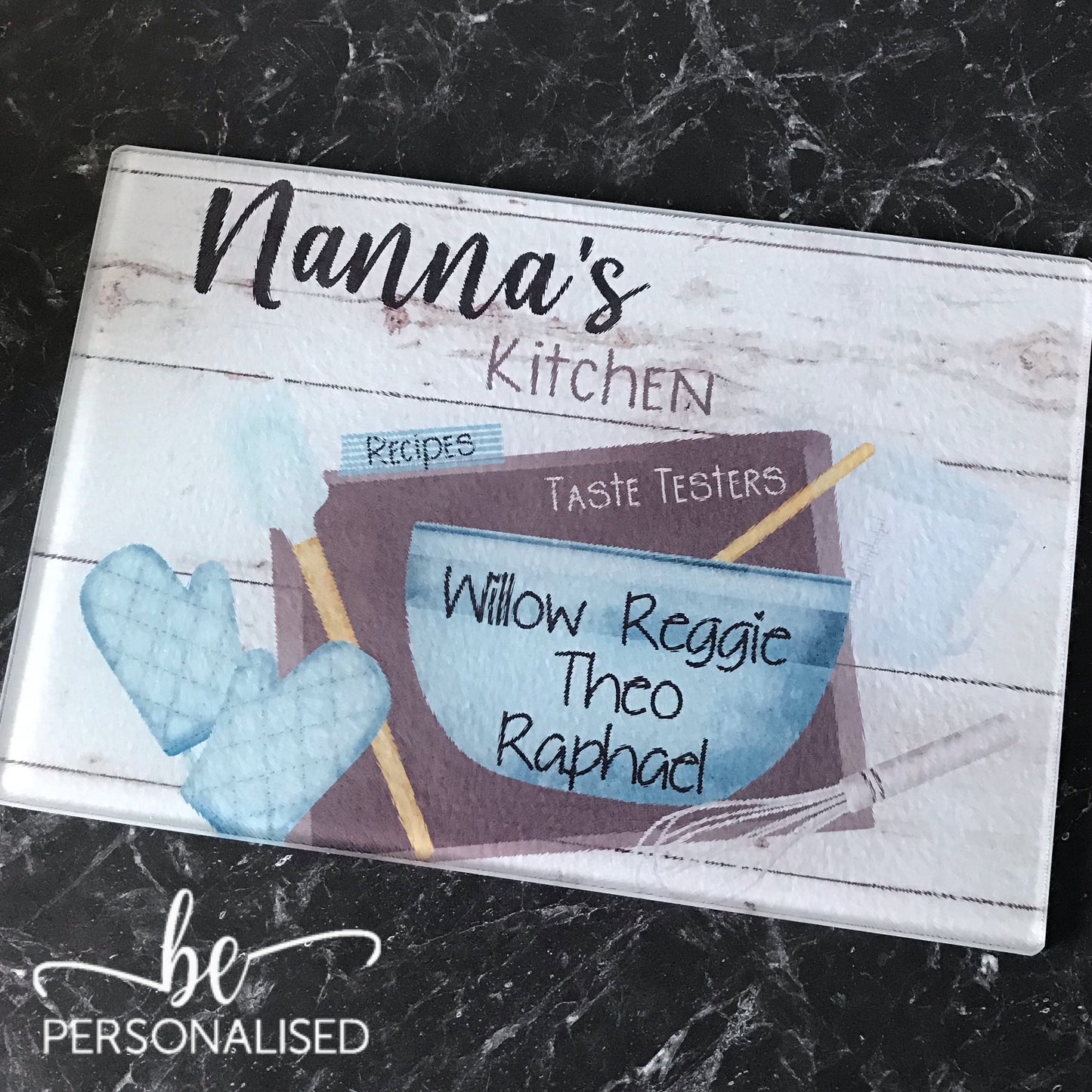 Personalised Taste Testers Cutting Board