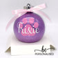 Fur Baby Christmas Glitter Baubles