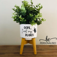 Load image into Gallery viewer, Mini Pot Plant with Saying