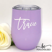 Load image into Gallery viewer, Plain Coffee/Wine Insulated Tumbler - Lilac