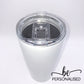 Insulated Coffee Tumbler - White
