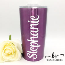 Load image into Gallery viewer, Insulated Coffee Tumbler - Purple
