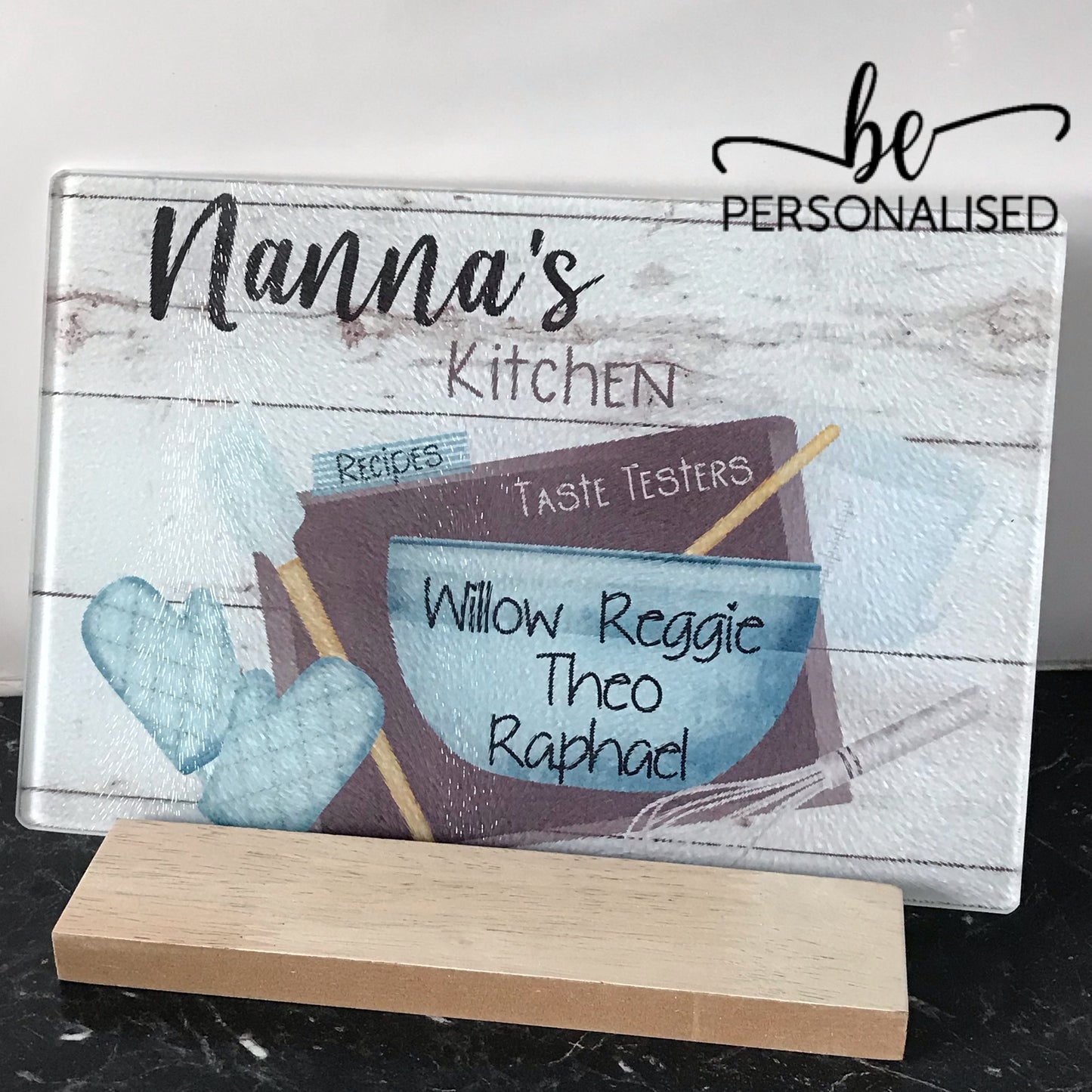 Personalised Taste Testers Cutting Board