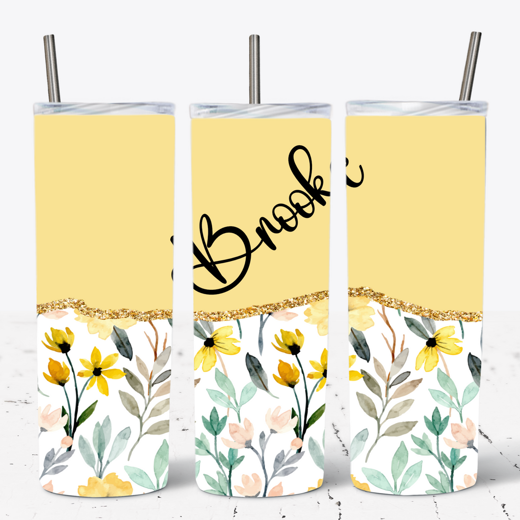 Personalised Lemon Flowers - 141