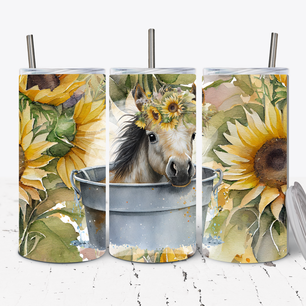 Horse - Sunflowers 15oz