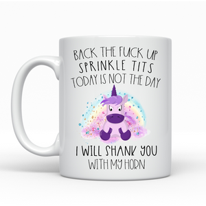 Unicorn Sprinkle Tits Ceramic Mug